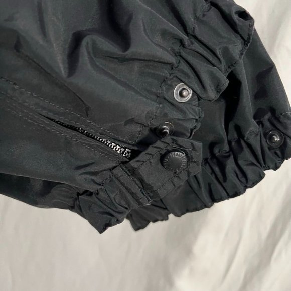 COLUMBIA Black Purple Reversible Ski Pants Snowboard SIDE ZIP Women Large - Picture 10 of 11